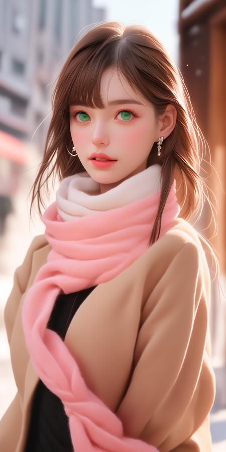 04386-3670224683-Mr_MC_R-WM_V1, ,1girl, brown hair, looking at viewer, long hair, solo, outdoors, blurry, scarf, lips, upper body, day, sweater,.png